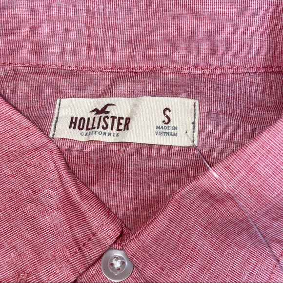 Hollister NWT! Long Sleeve Poplin Shirt Size Small - Picture 13 of 17